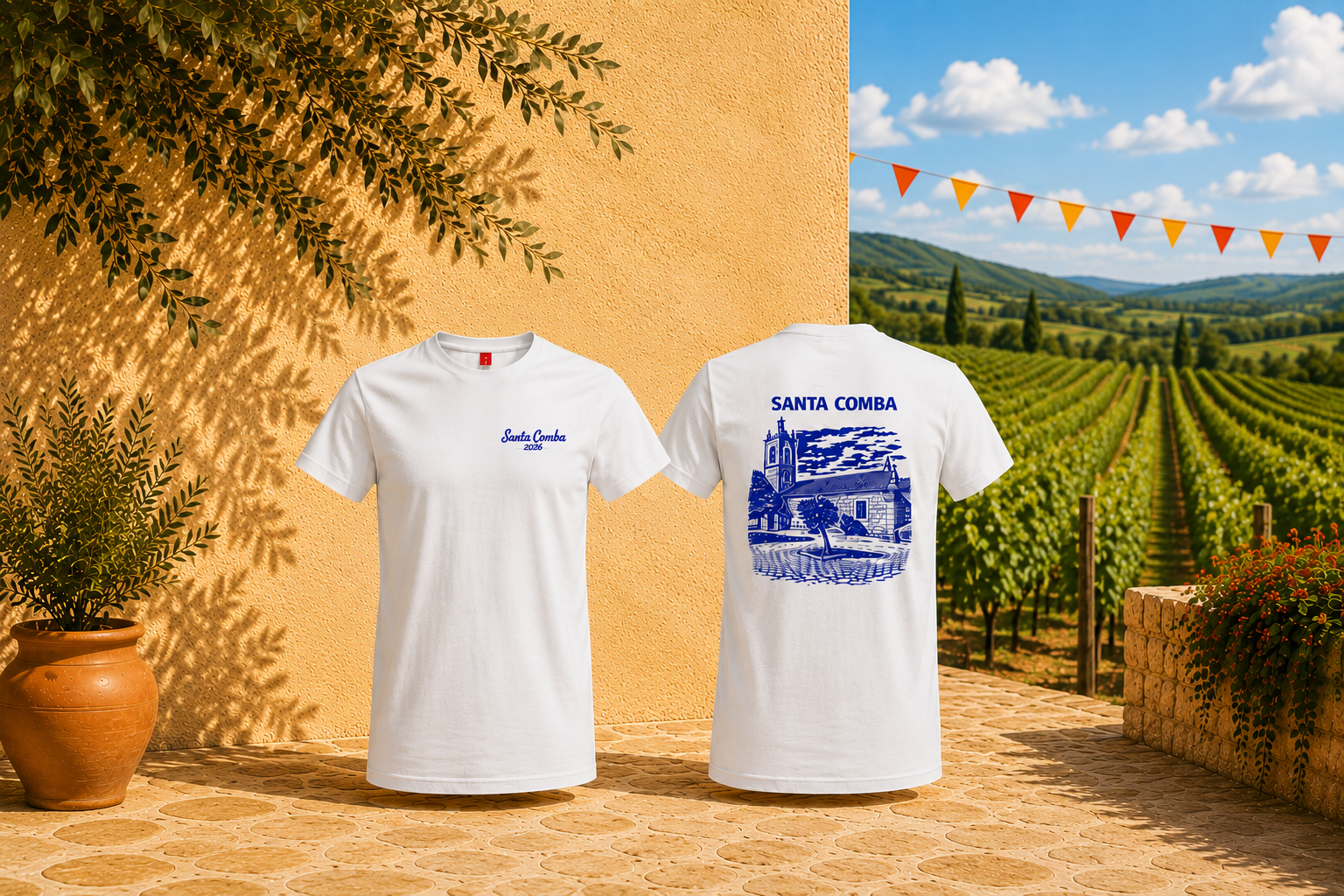 T-shirt Santa Comba